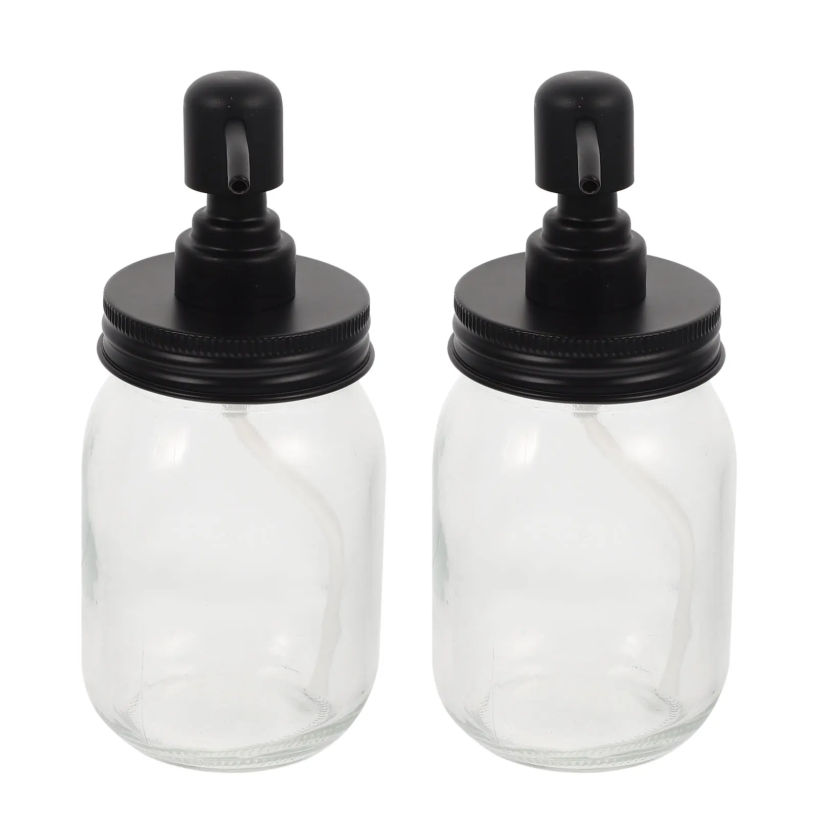 

2Pcs Sealed Jars High Class Glass Stainless Steel Multipurpose Food Containers for Jam Honey Kimchi Edible Bird's Nest Home