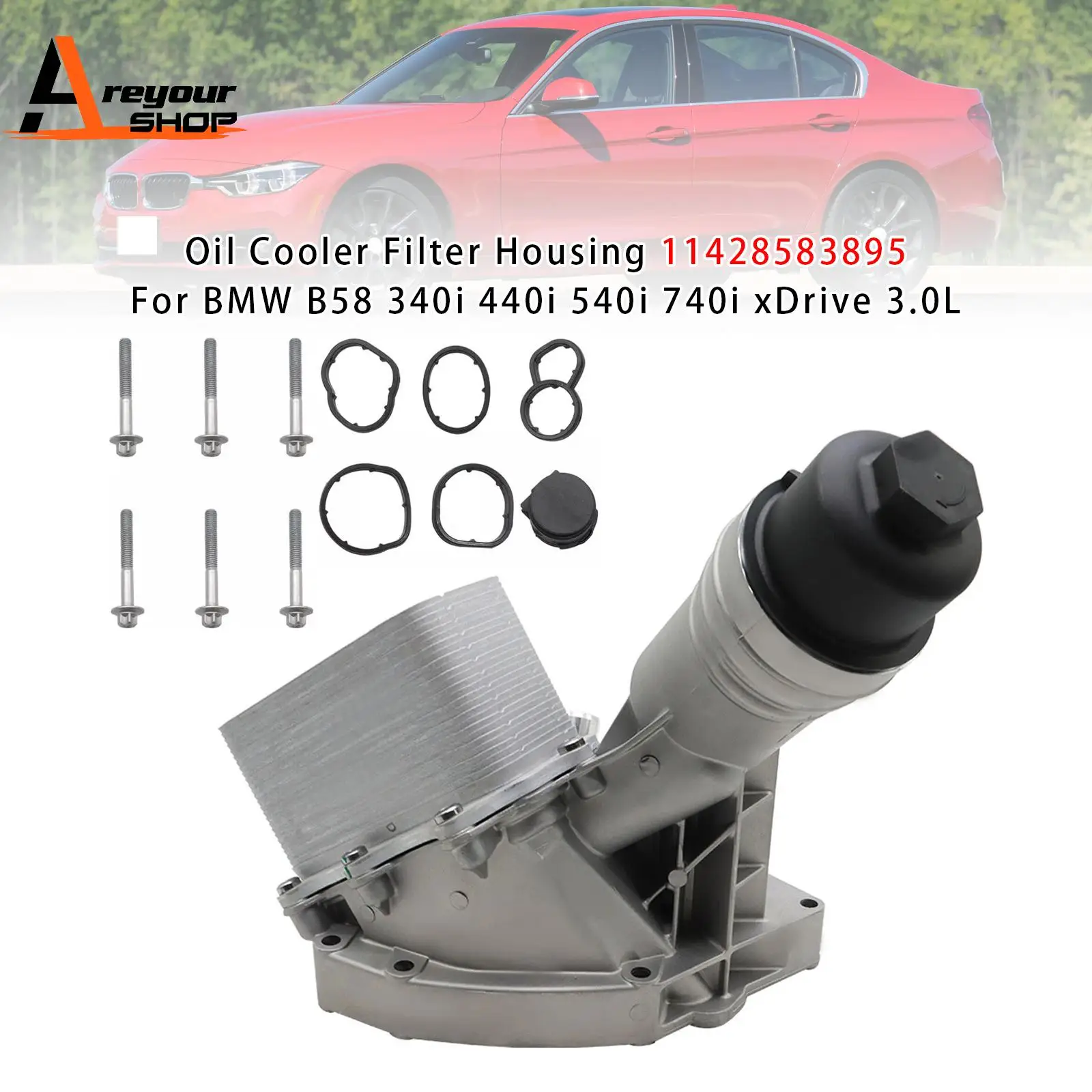 Oil Cooler Filter H…