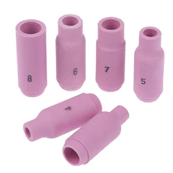 10N49/50 Plasma Cutting Ceramic Cups Alumina Nozzle Cups TIG Welding Large Special Porcelain Nozzle For Argon Arc Welding Gun