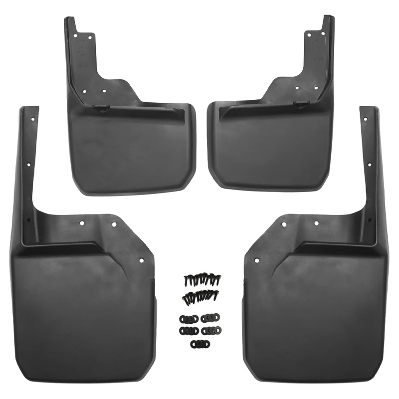 Car Mud Flaps Fender For Jeep JK Wrangler Rubicon 2-Door / 4 - Door 2007 -2018Mud Flaps Splash Guard Mudguards For Sahara Mudgua