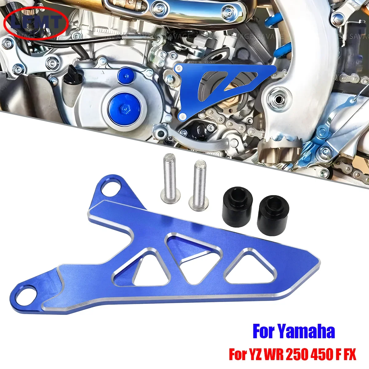 Protector de cadena de cubierta de piñón delantero para Yamaha MOTO YZ450F WR450F YZ250 YZ250F YZ250X WR250F YZ WR 250 250X 250F piezas