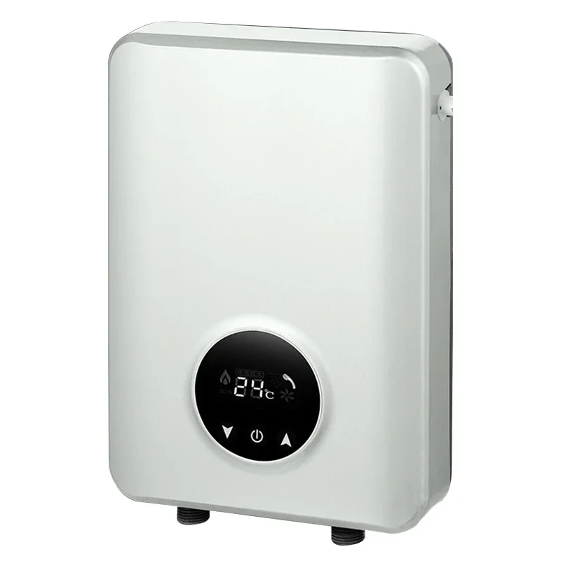 Instant electric water heater thermostatic bath with smart touch display, simple operation, power saving