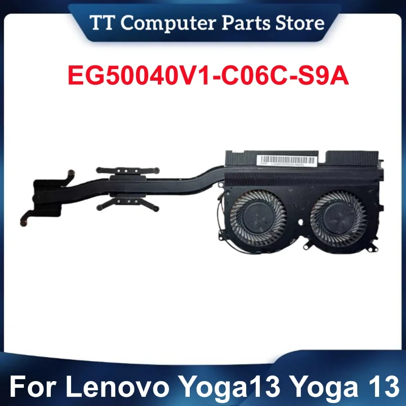 

Оригинальный вентилятор охлаждения процессора TT для ноутбука Lenovo Yoga13 Yoga 13, вентилятор-кулер с радиатором EG50040V1-C06C-S9A, высокое качество