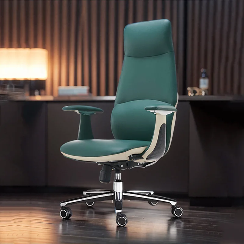

Luxury Home Office Furniture High Back Ergonomic Executive Boss Manager Ceo Office Chair Leather Computer Gaming Chair