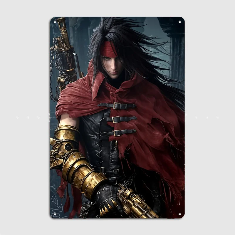Best Gamming Vincent Poster Metal Sign Bedroom Indoor Outdoor Home Decor Bar Custom Posters Wall Room Decorations