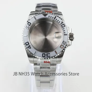 Nh35 Nh36 for diver 40mm yacht design sapphire crystal stainless steel watch case automatic movement Oyster/Jubilee bracelet