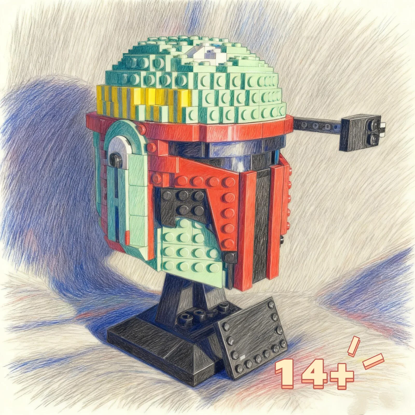 

625 шт. новая звезда Interstellar Conflict Star Plan Boba Fett шлем 75277 строительный блок кирпичи модель игрушки подарок на день рождения и Рождество