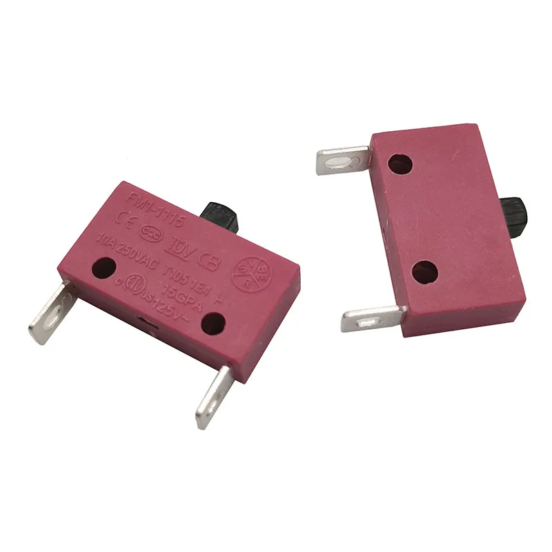 FM1-1115 Hair dryer power High power professional air duct speed regulation Cold air switch accessories 10A250V press power off
