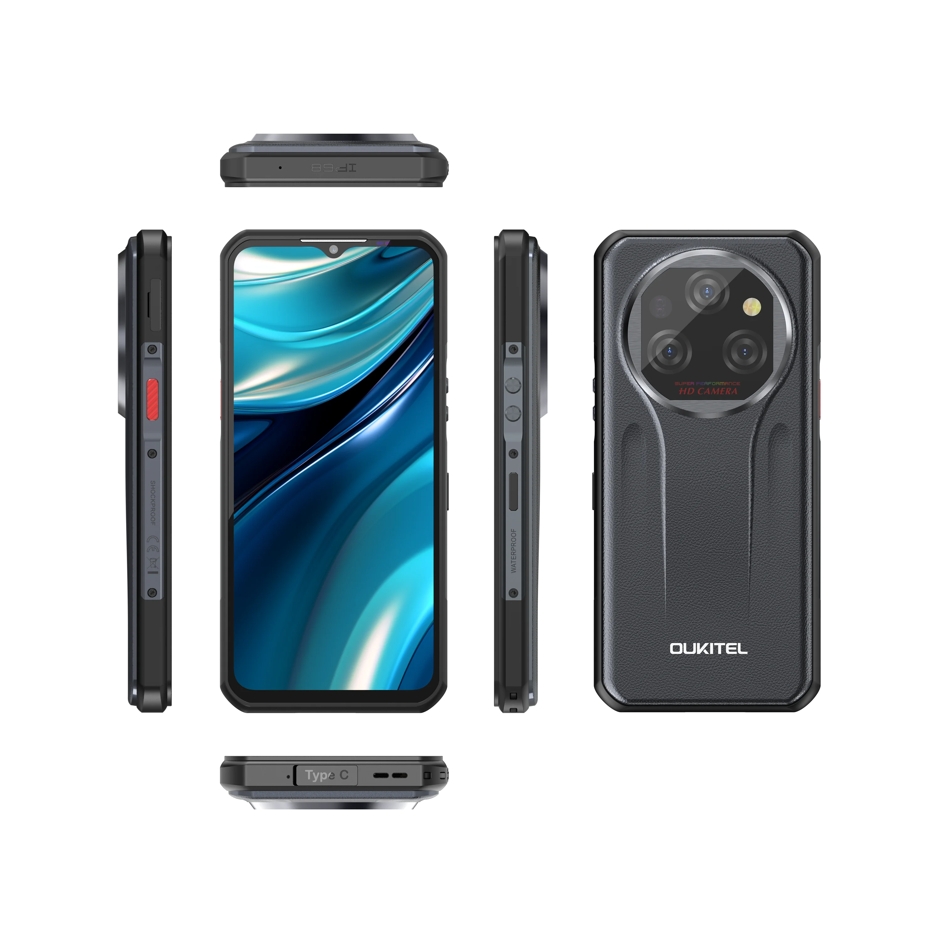 Oukitel WP39 5G Rugged Phone 24GB 256GB 6.6