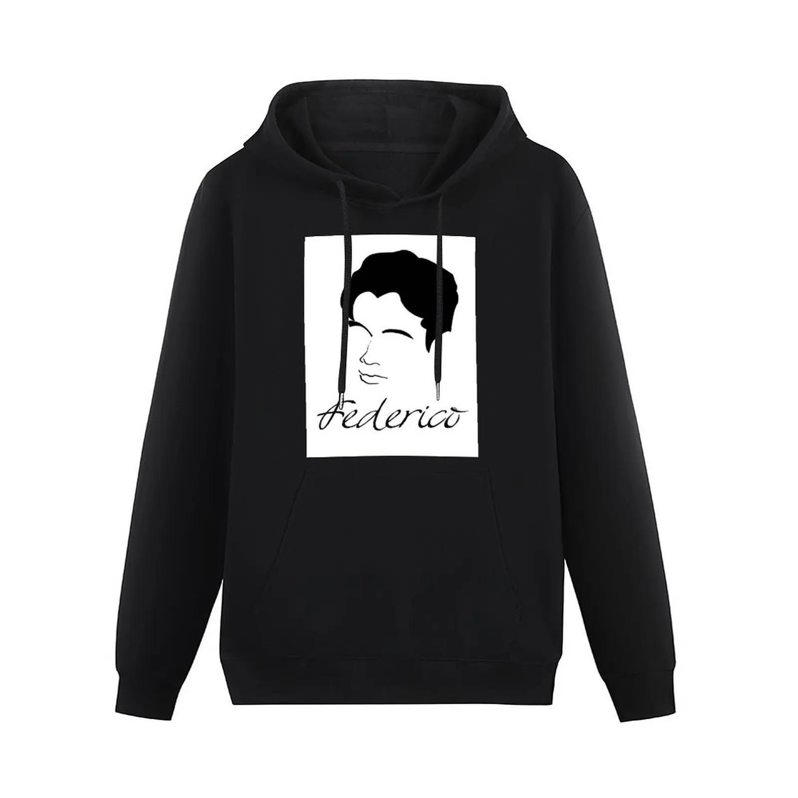 Federico García Lorca Pullover Hoodie men's winter sweater japanese hoodie