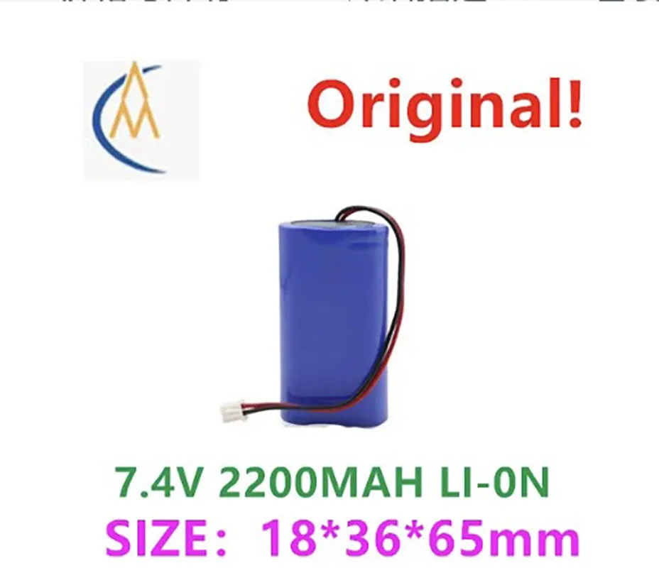 Oryginalny oryginalny 18650 akumulator litowy 2200mAh 7.4v latarka o silnym świetle dźwięk/głośnik z wystarczającą pojemnością