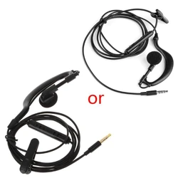 Stereo to Mono In-Ear Single Earbud Style Headset 3.5mm Headphone Jack Single Side Earphone Low Cost Ear Bud for One Ear