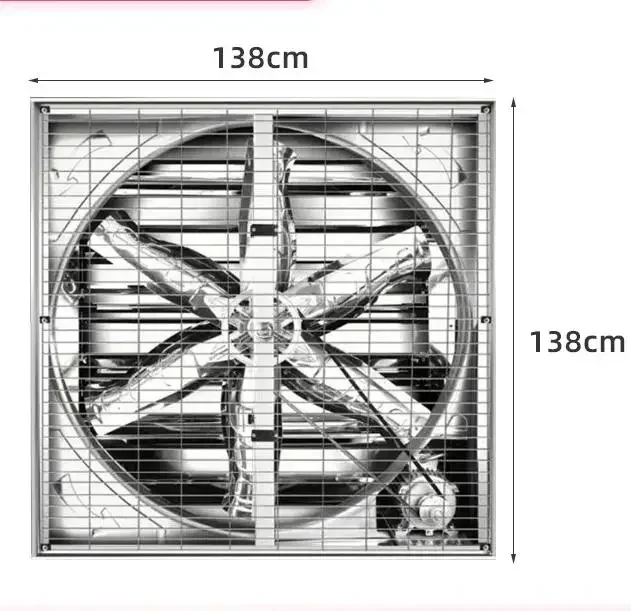 Industrial Low Noise Cooling Greenhouse/livestock/piggery/chicken House Air Ventilation Poultry Farm Exhaust Fan