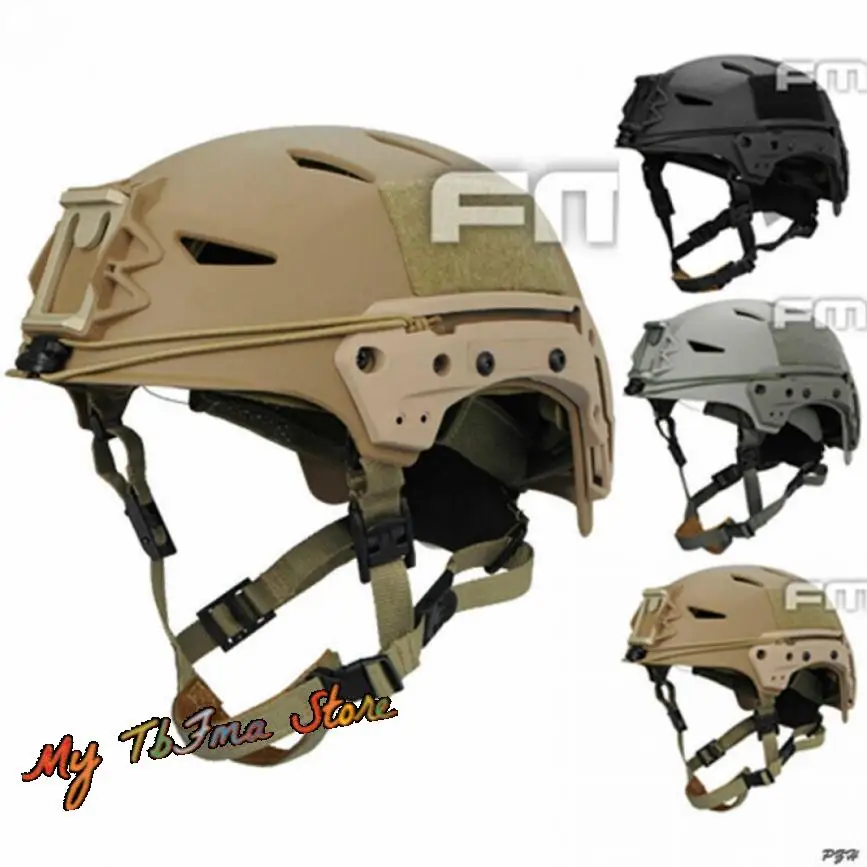 Outdoor Hunting FMA Tactical EX MIC FTP BUMP Helmet Airsoft EX Simple System EXF Wendy Helmet TB1044