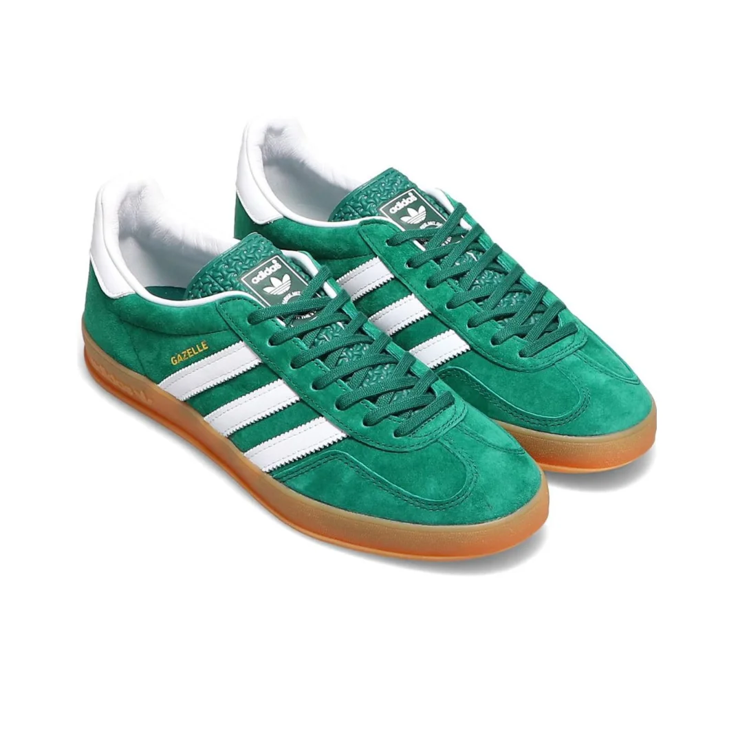 Adidas Originals Gazelle รองเท้าลําลองทรงเตี้ยสําหรับทั้งชายและหญิงในร่ม