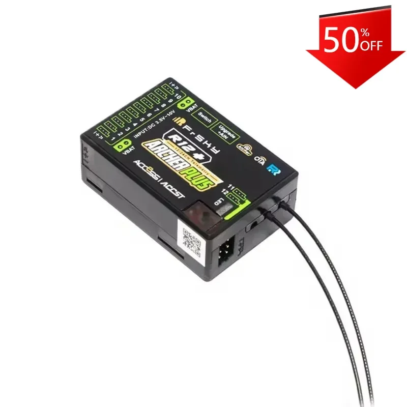 UniFlyPLUS R12+ Receivers PWM/SBUS/FBUS/S.Port Compatibility 2.4GHz ACCESS / ACC D16