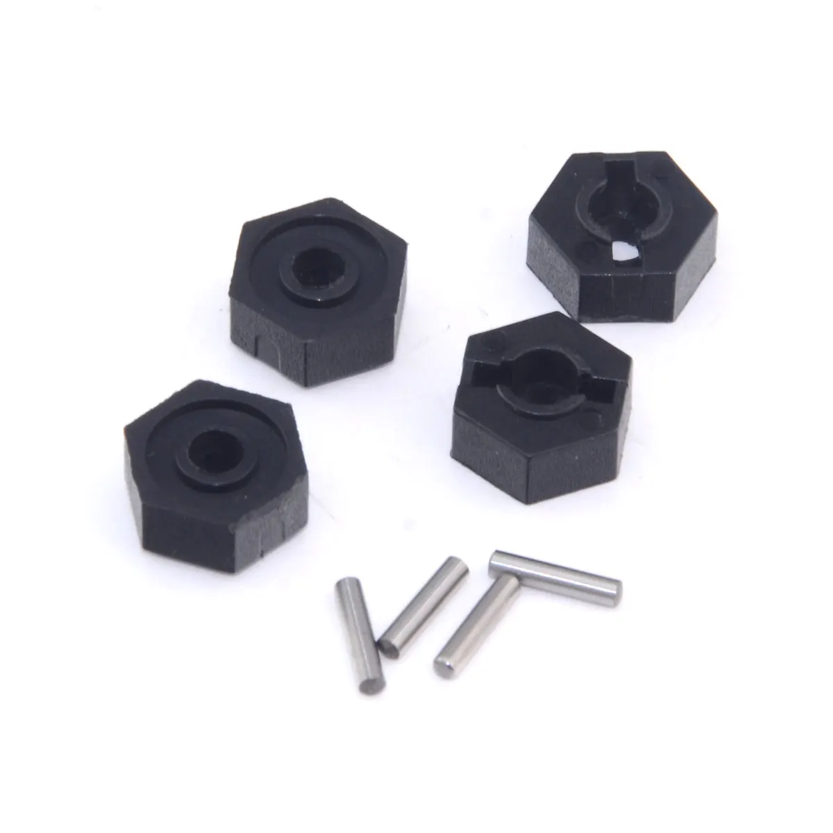 12pcs  HSP 02100 Wheel Hex 12mm Drive With Pins thickness 6mm  FOR 94122 94123 HPI Tamiya RC Car