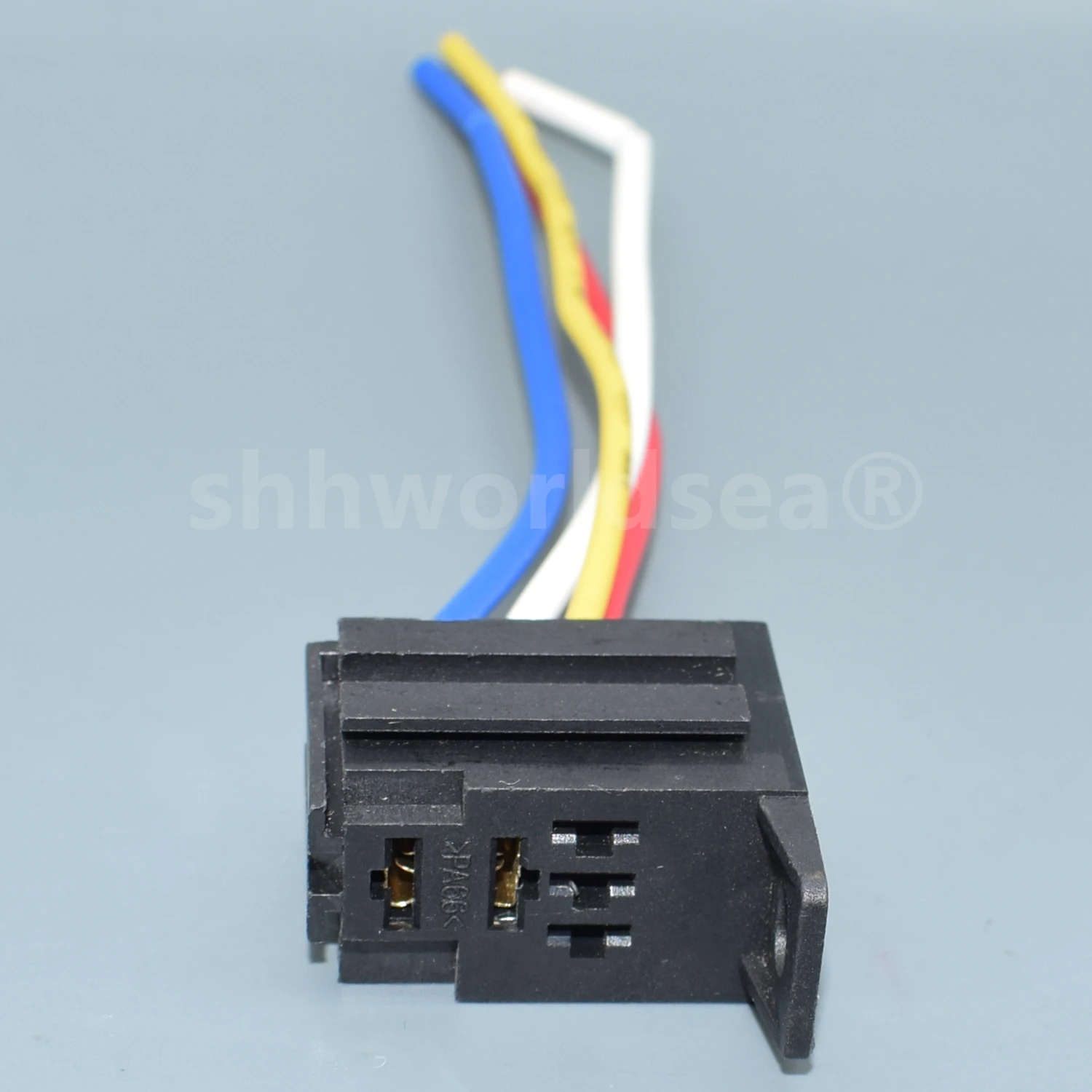 shhworldsea Car 12V 12 Volt DC30A  Relay Harness Socket 5Pin /4Pin 5 Wire Car Accessories