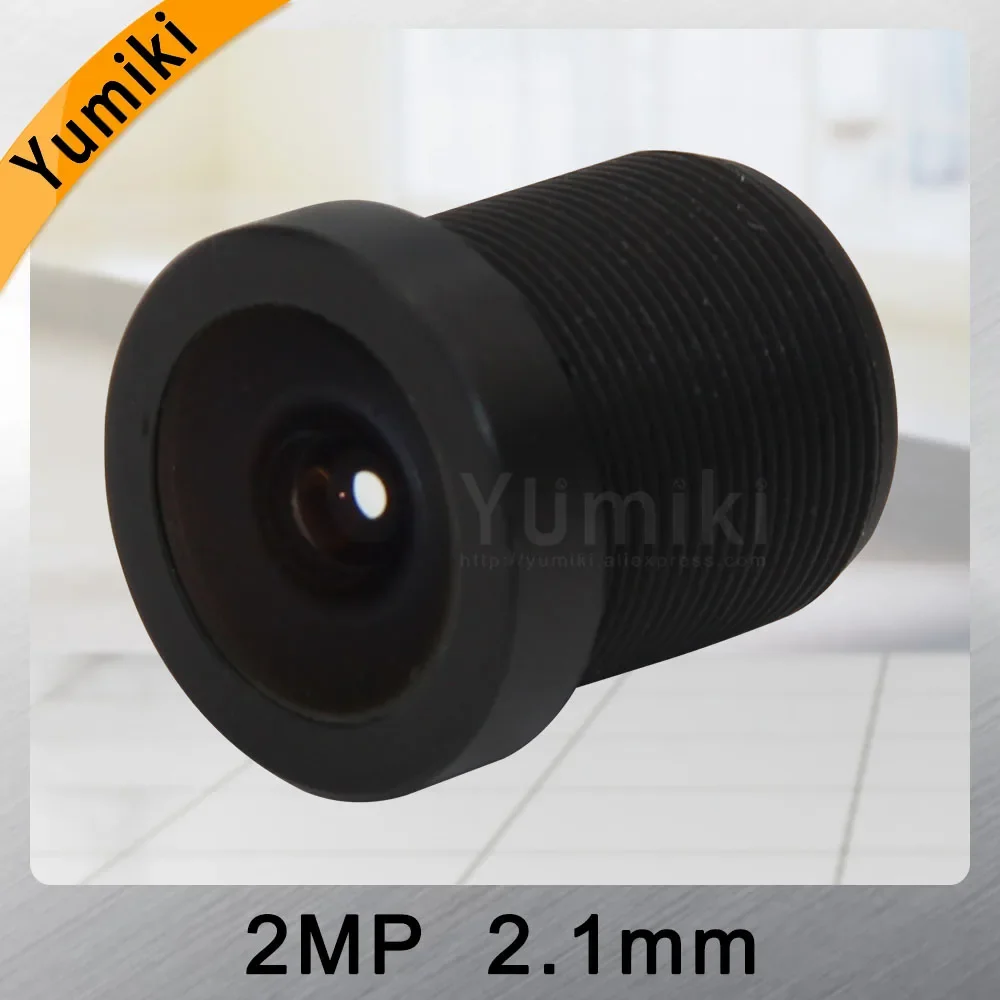 Yumiki CCTV LENS 1/3 2.1mm 150 Degree Wide Angle for CCTV Camera Security Camera