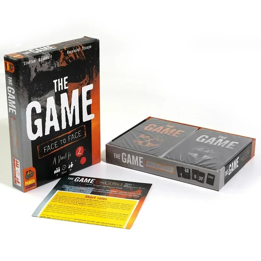 The Game: Face to Face Card Game - A Thrilling 2-Player Dueling Version Christmas Halloween Thanksgiving gifts