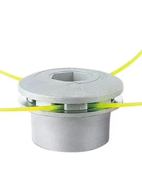 Uniwersalna aluminiowa głowica do podkaszarki z 4 żyłkami żyłki tnącej do narzędzi ogrodowych, szpula z mechanizmem Bump Spool, akcesoria do podkaszarek i kos spalinowych.