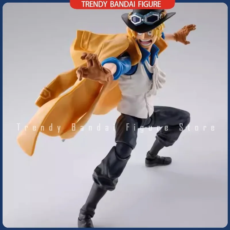 Bandai Souls SHF One Piece Sabo Esercito rivoluzionario SHFiguarts Action Figure Anime Model Toys Hobby Pre-vendita