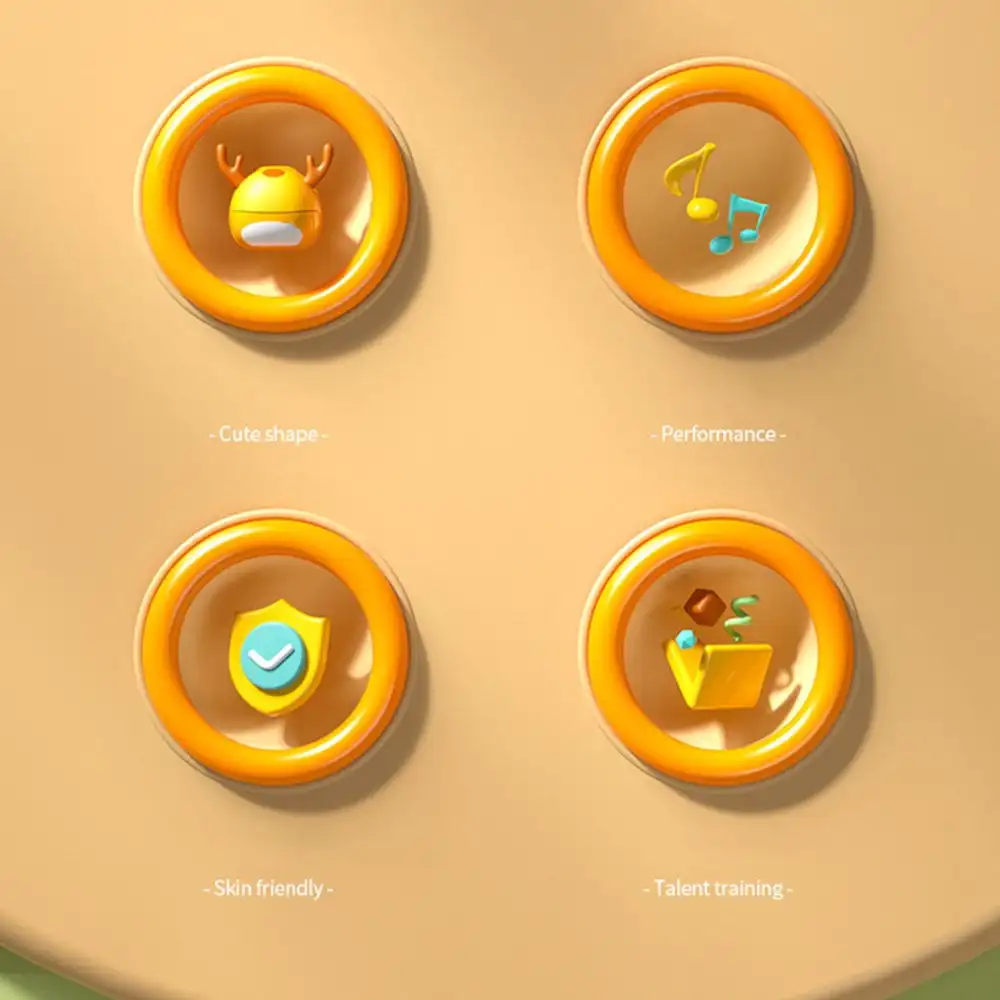 Chitarra elettrica per bambini e Erhu 2 in 1 - Girino Nota Giocattolo sonoro elettronico creativo, strumento musicale per bambini