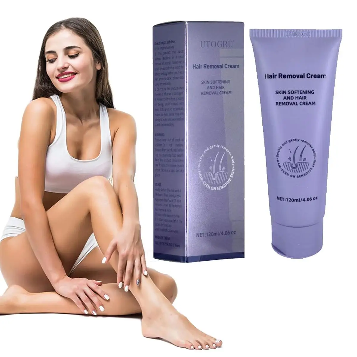 

Крем для удаления волос для женщин и мужчин Чувствительный крем для депиляции для лобковых, частных зон, лица, бикини, тела, ног и подмышек