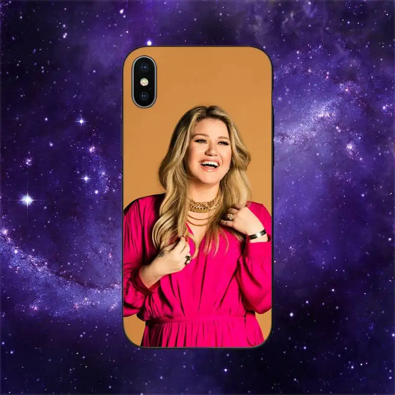 Kelly Clarkson Ca Sĩ Ốp Lưng Điện Thoại iPhone 11 12 Mini 13 14 Pro XS Max X 8 7 6S plus 5 SE XR Vỏ