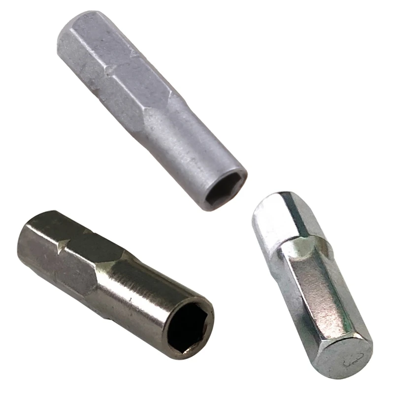 Screwdriver Bit Adapter Micro Magnetic Inserts Bits 6.35mm 1/4" Insert Adapter to System 4mm 5/32" Hex Holder