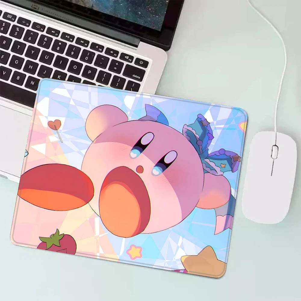 Fashion Cartoon Cute Kirbies Gaming Mouse Pad XS Small Mousepad for PC Gamer Desktop Decoration Office Mouse Mat Deskmat Rug