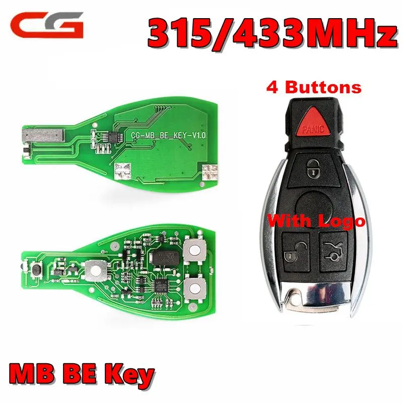 

Original CGDI MB CG BE Key Support for Benz FBS3 & Automatic Recovery Working CG for Key 315/433MHz Work with MB Programmer