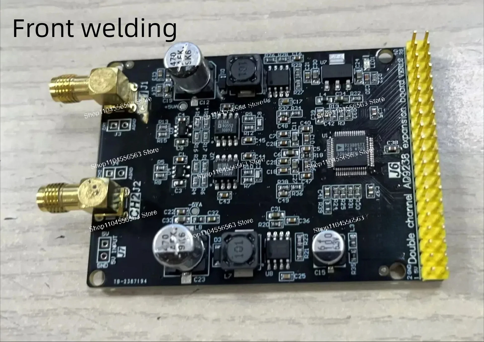 

AD9238 12bit Dual Channel High-Speed ADC Module with FPGA Control for Software Defined Radio, Zynq/Artix Development Board
