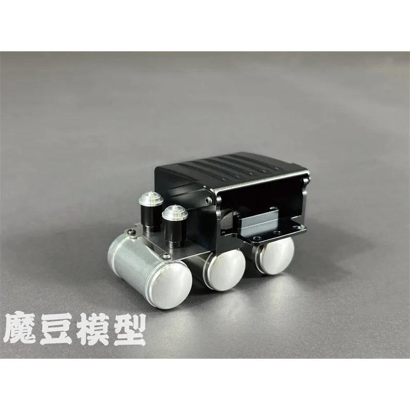 1/14 For MAN Dedicated Metal Simulated Battery Box, Can Hold Servos, Decorative Accessory, Aluminum Alloy MD Model