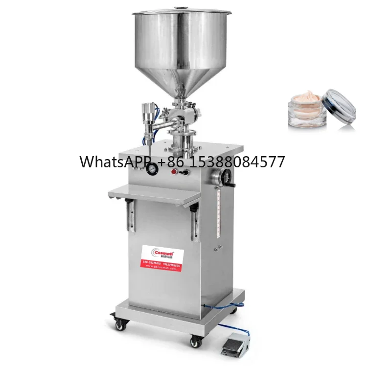

Food Grade Paste Sauce Filler Cream Hair Oil Viscous Liquid Filling Machine