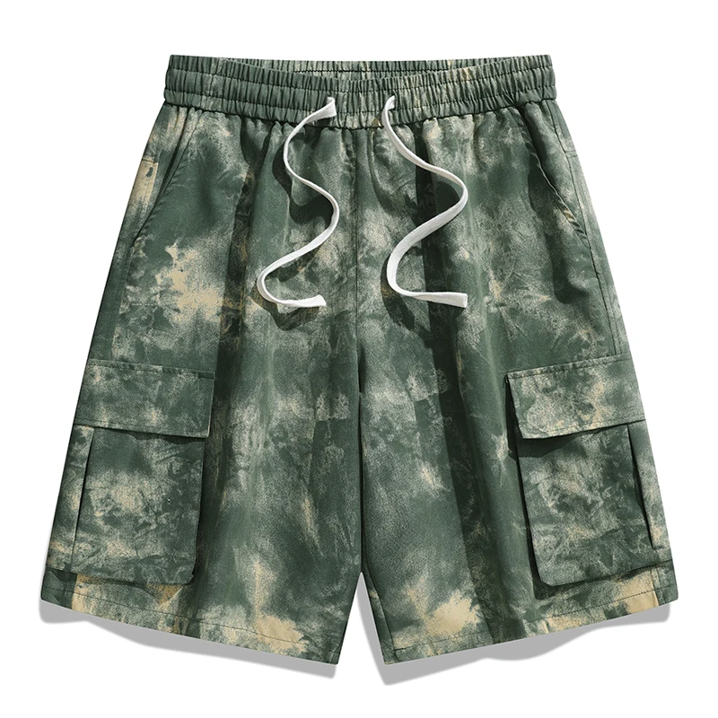 

Мужские черные шорты-карго в стиле милитари, камуфляжные спортивные шорты для бега, новинка 2025, летние повседневные брюки большого размера 5XL 4XL, брюки