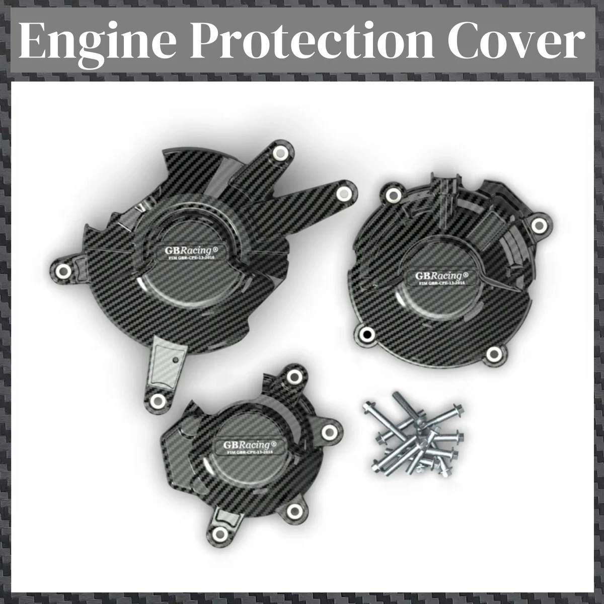 

For Honda CBR650R 2019-2020 CBR650F 2014-2020 CB650 2019-2020 High Quality Carbon Fiber Pattern Engine Protective Cover