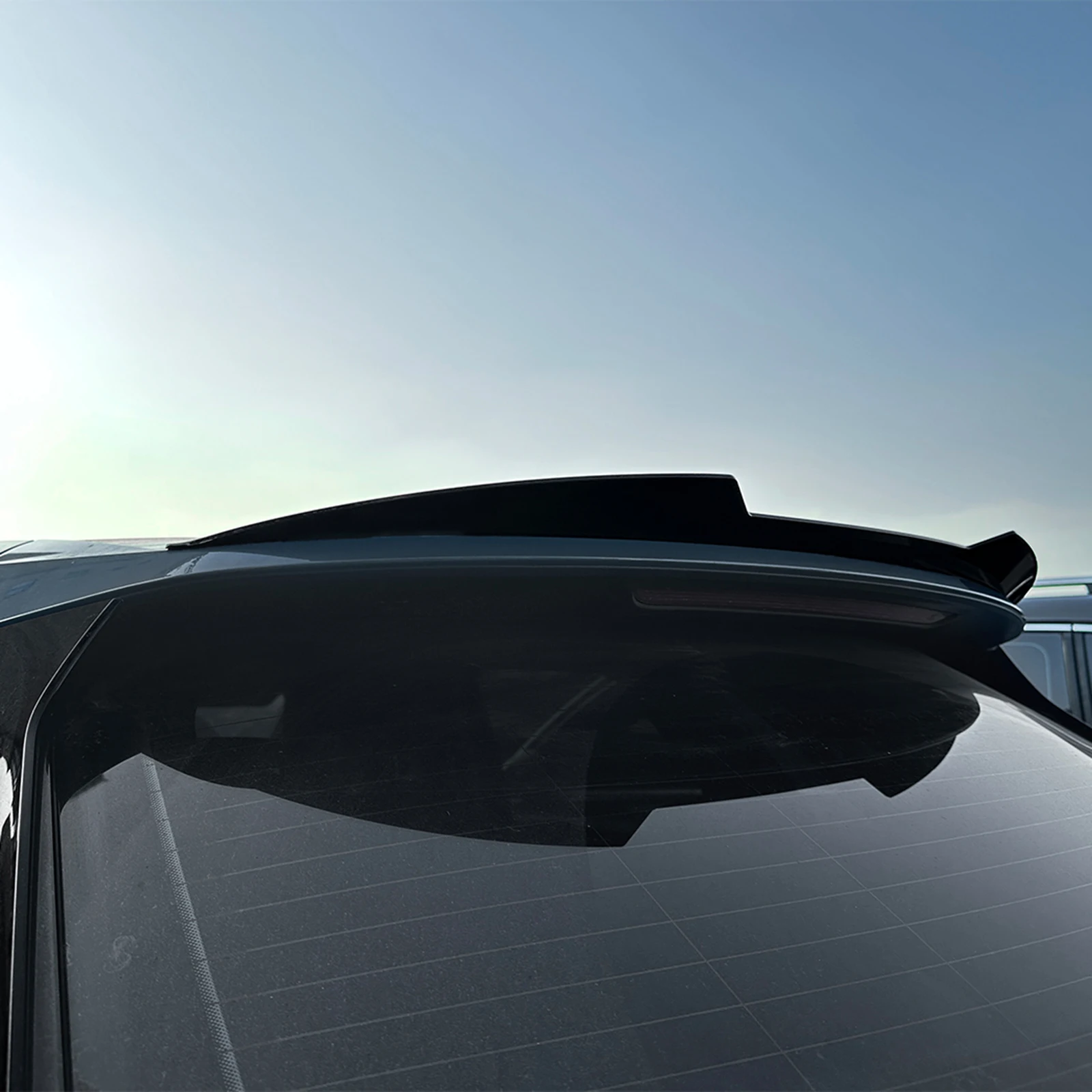 

Для Audi Q3 F3 SUV 2019-2026: Задний спойлер на крышу, спойлер на багажник, верхний спойлер-«утиный хвост» для багажника, элементы обвеса