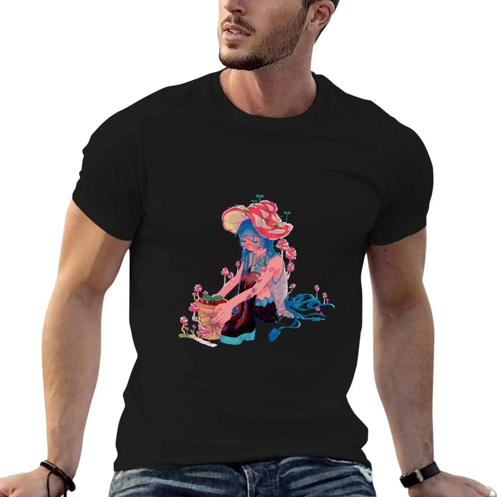 

Miku man men man shirts t shirts graphic for T-Shirt t Mushroom