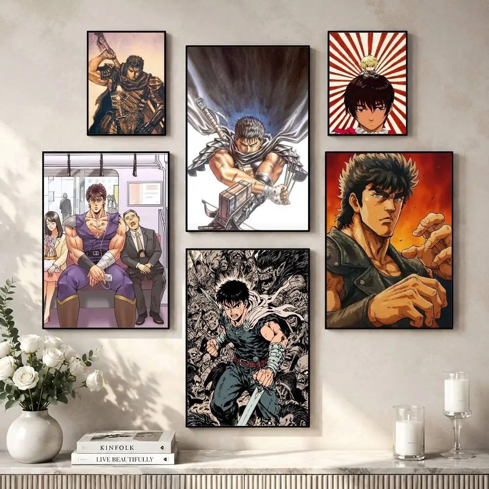 B-Berserk The Golden A-Age A-Arc Poster HD Quality Wall Art Retro Posters For Home Room Wall Decor Self Adhesive