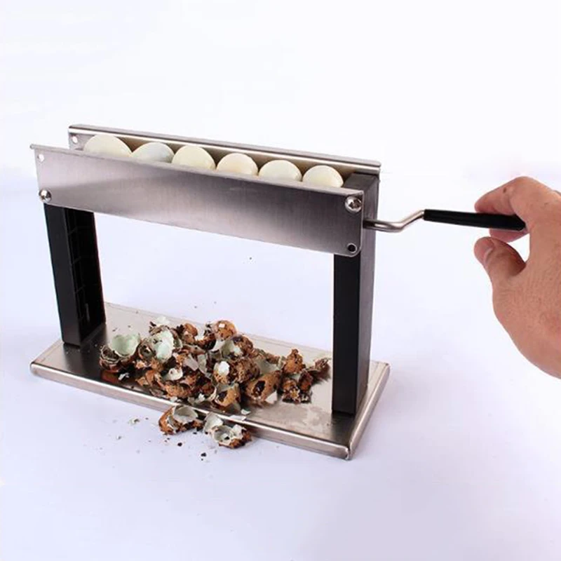 

Portable Manual Egg Huller Household Hand Roll Quail Egg Peeler Manual Quail Egg Peeler Sheller