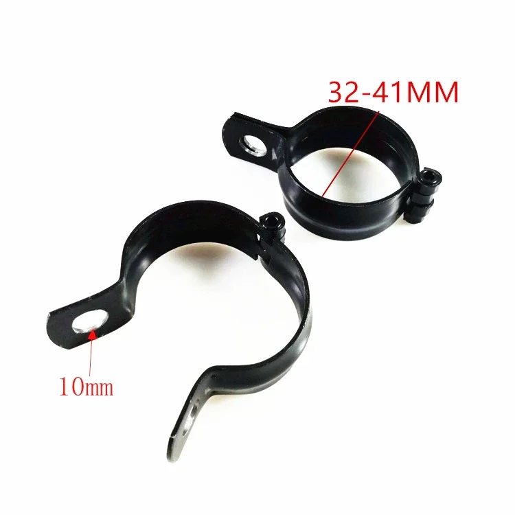 Pair Motorcycle Turn Signal Light Indicator Mount Bracket Clamp 32-41mm For Harley Honda Yamaha Suzuki Kawsaki KTN BMW