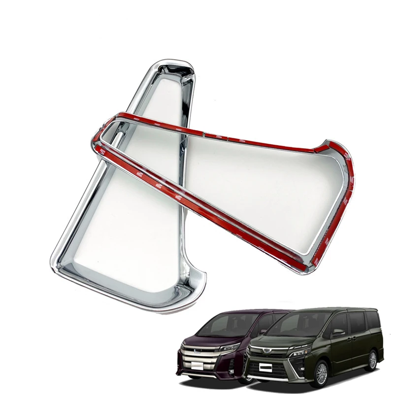 

For Toyota Noah/Voxy 80 series modified rear bumper special fog lamp decorative electroplating bright frame cover