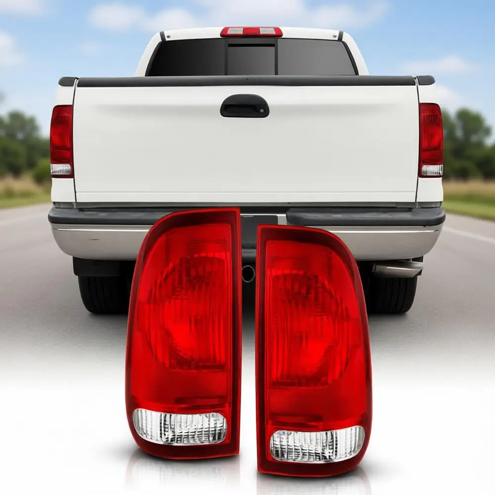 

Комплект задних фонарей серии 150 250 350 SuperDuty, прозрачно-красные, аналог оригинальных, для водительской и пассажирской стороны