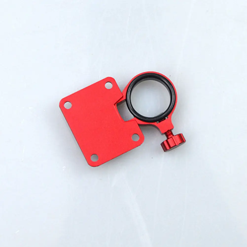 1Pcs Fishing Umbrella Holder Folding Aluminum Alloy Frame Lightweight Sturdy Adjustable Umbrella Stand Fishing Box Accessory