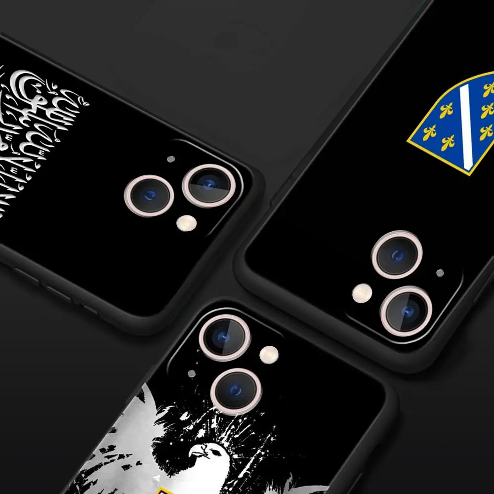 Bosnia and Herzegovina Passport Luxury Phone Case For iPhone 13 15 14 12 Mini 11 Pro MAX XR X SE XS 7 8 Plus Silicone Cover