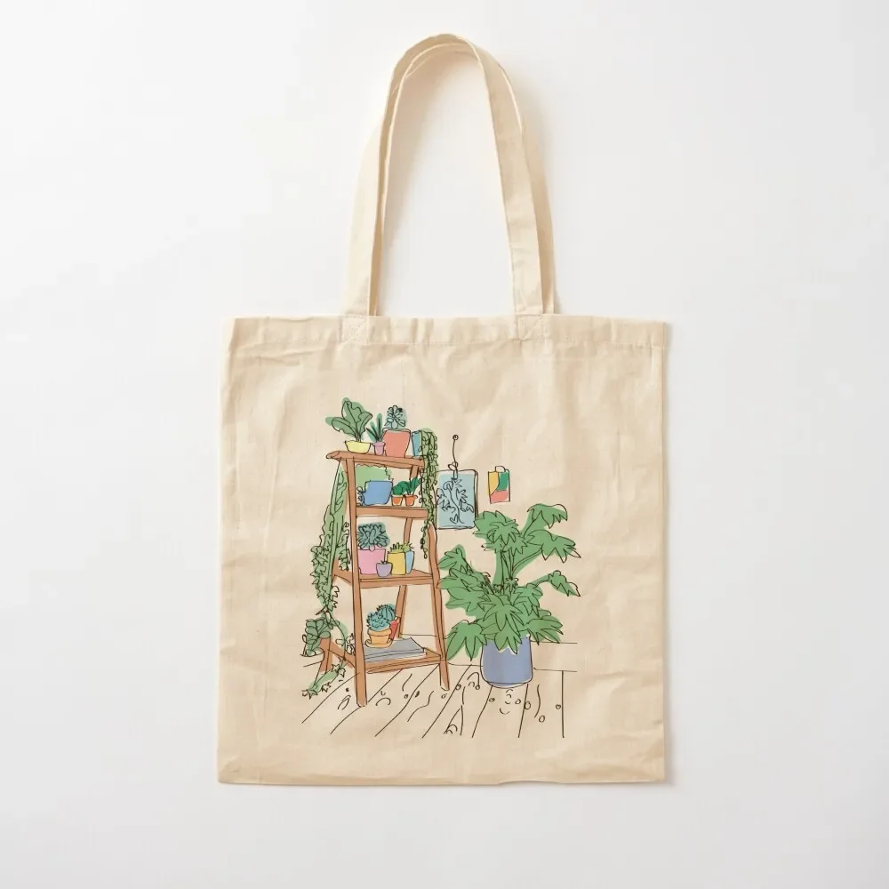 

Apartment Plants Tote Bag custom fabric bag Eco bag
