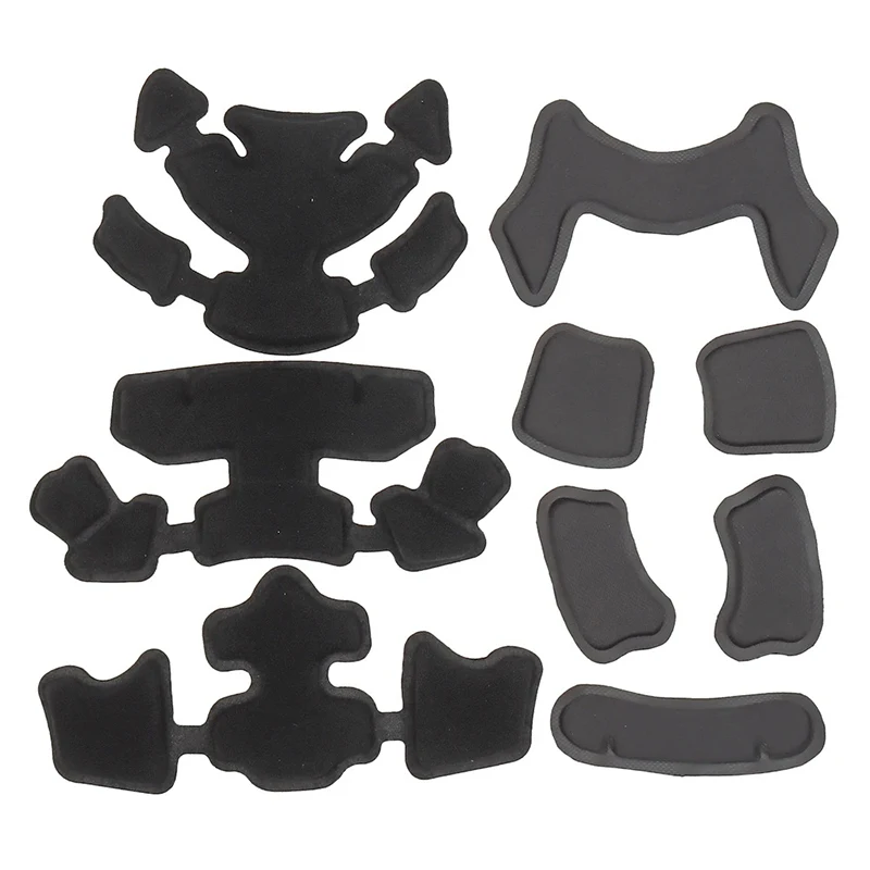 Universal Airsoft Helmet Memory Foam Pad Double Cushioned Protective Helmet Foam Pads Set Tactical  Helmet Accessories