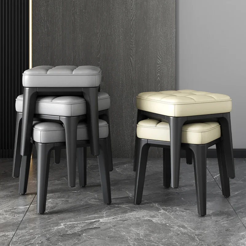 

Low Stools Living Room Soft Latex Mats Shoe Stools Thickened Footstools Coffee Tables Small Ottomans Household Benches