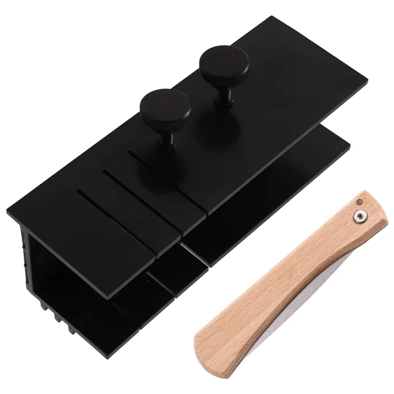 【KITS】Ideal For Picture Frames& Small Boxes, Router Table Spline Jig, Table Saw Jigs Cuts Various Spline Slots